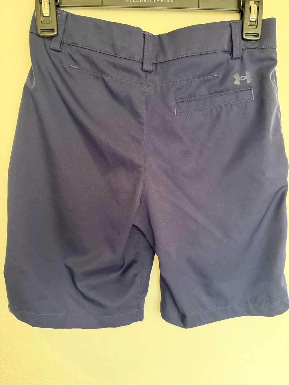 Boys Navy Under Armor Shorts
